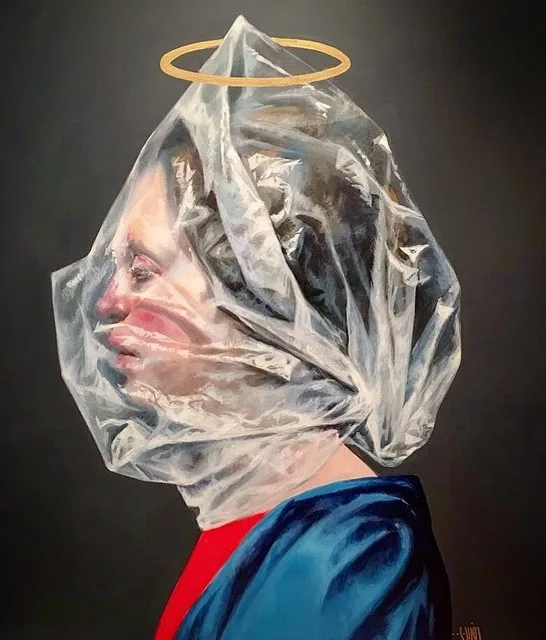 Afarin Sajedi - Painting (L’Insoutenable Sacré, 2019)