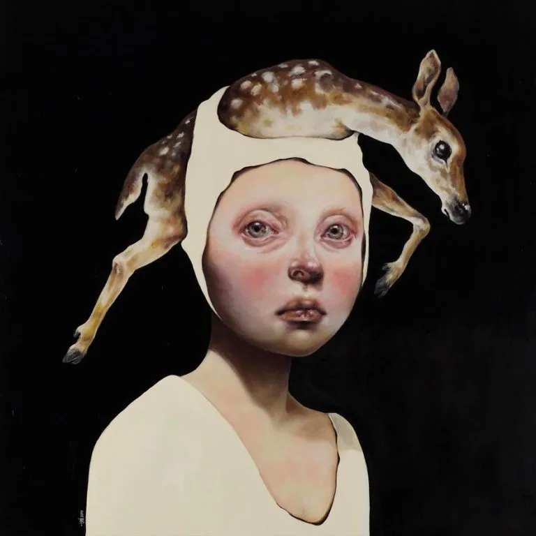 Afarin Sajedi - Painting (Contemporary Animal, 2013)