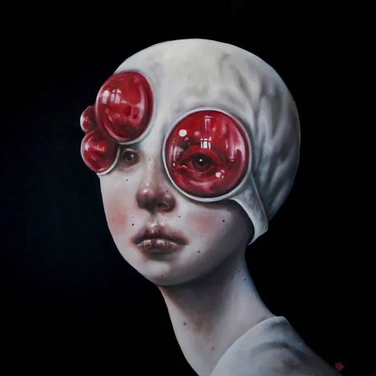 Afarin Sajedi - Painting (Unseen I, 2014)