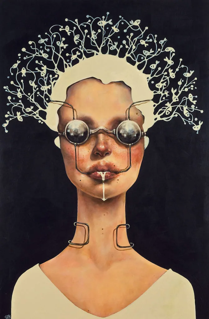 Afarin Sajedi - Painting (Cold Spring, 2010)