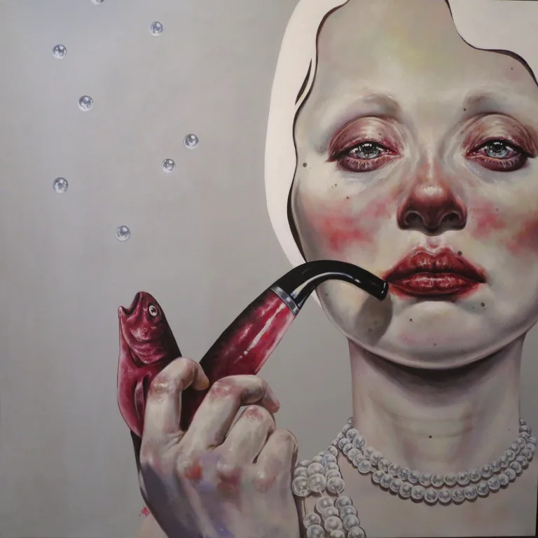 Afarin Sajedi - Painting (Ce N’est Pas Un Poisson, 2018)