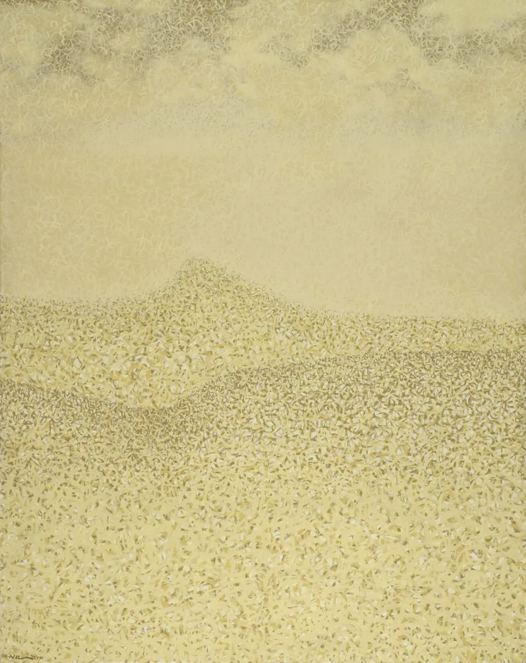 Gholamhossein Nami - Painting (Desert, 1977)