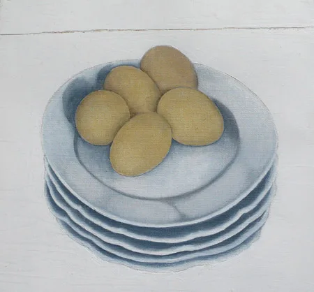 لیلی متین دفتری - نقاشی (تخم مرغ‌ها (ش. ۵))