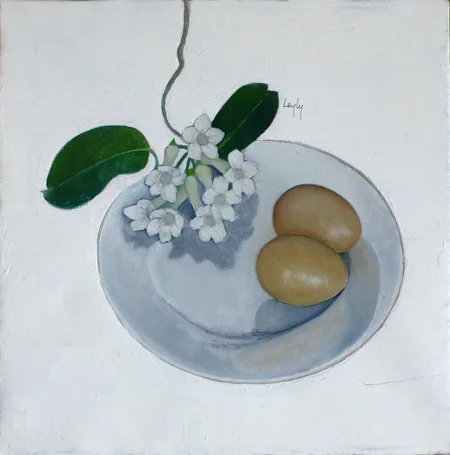 Leyly Matine Daftary - Painting (Eggs VII)