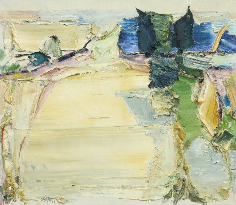 Manoucher Yektai - Painting (untitled, 1982)