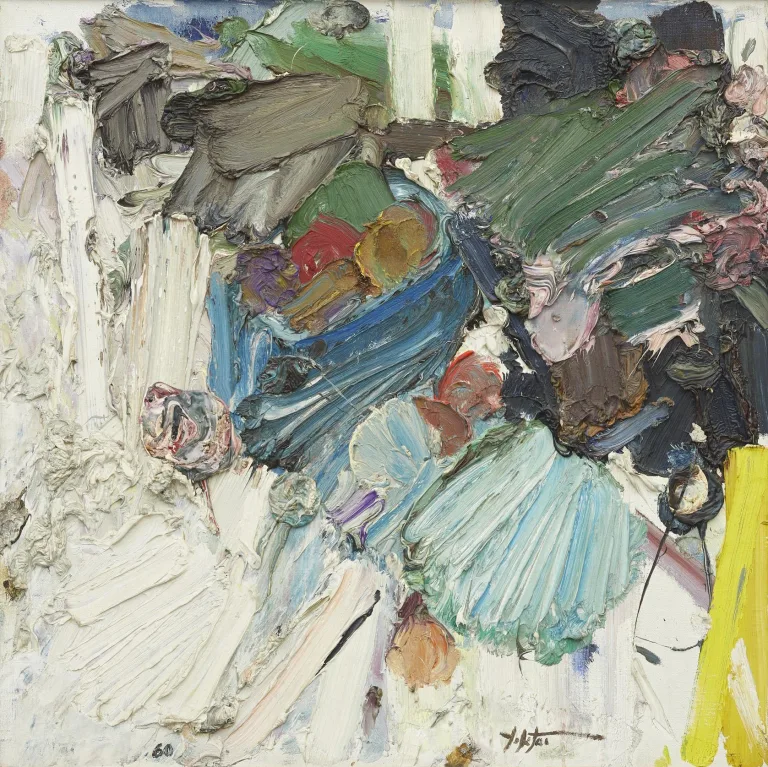 Manoucher Yektai - Painting (untitled, 1960)
