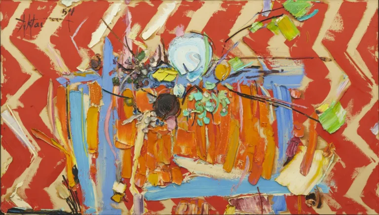 Manoucher Yektai - Painting (untitled, 1954)