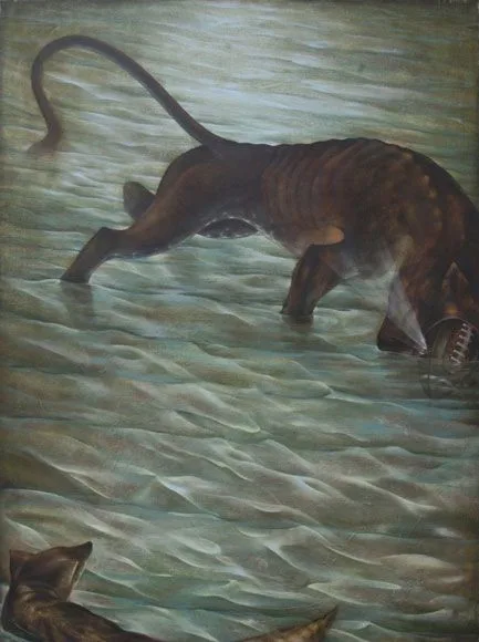 مقداد لرپور - نقاشی (آخرین شیر، ~۱۳۸۸)