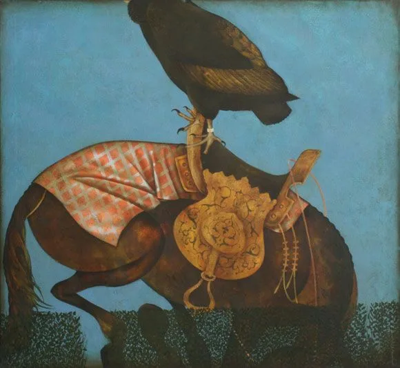 مقداد لرپور - نقاشی (مرگ شبدیز، ~۱۳۸۷)