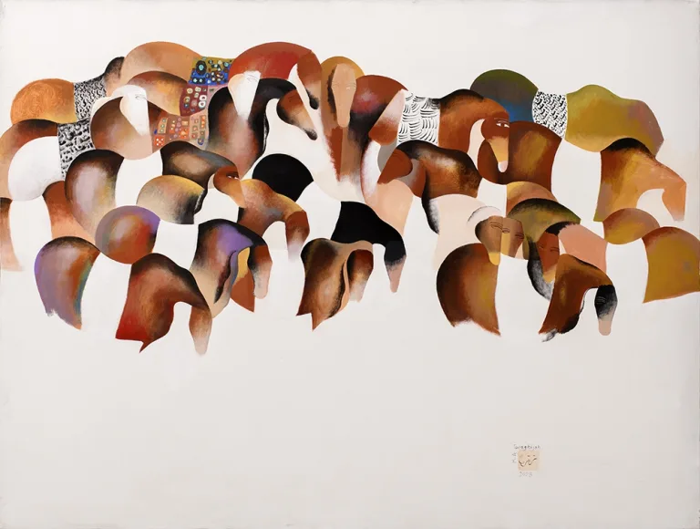 Mohammed Ali Taraghijah - Painting (untitled, 2008)