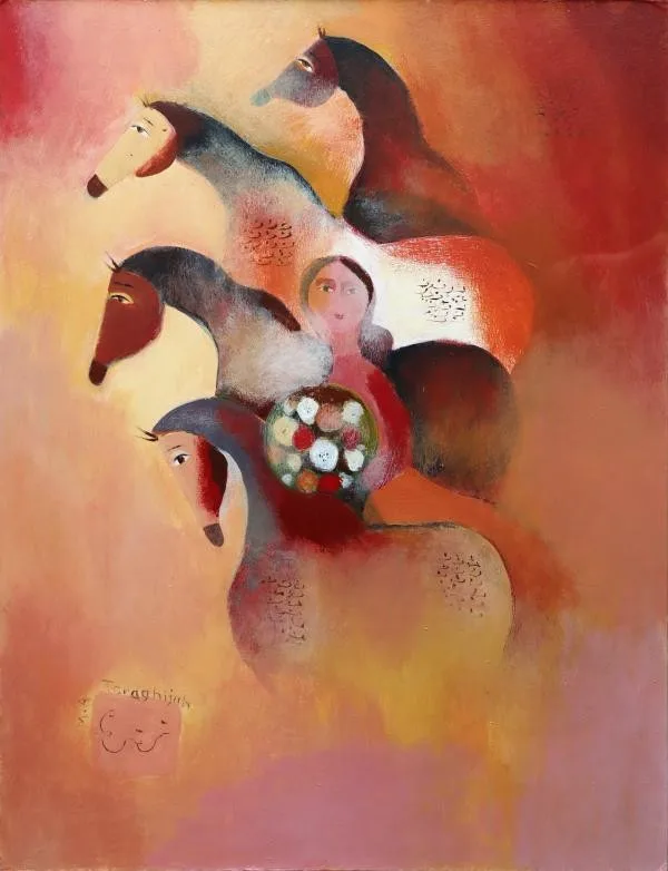 Mohammed Ali Taraghijah - Painting (untitled)