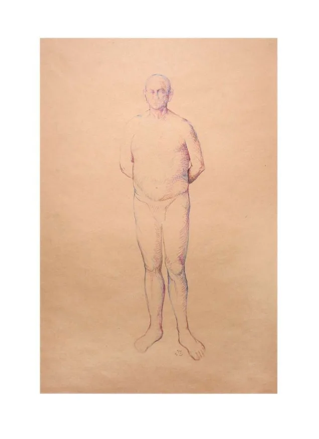 Mohammed Ali Taraghijah - Drawing (untitled, 1988)