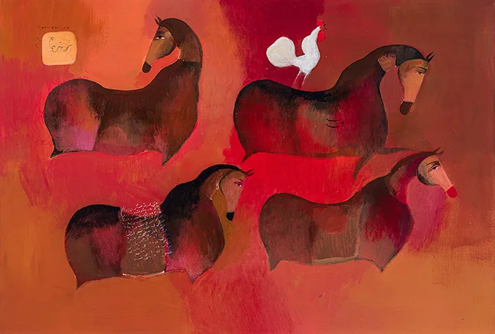 Mohammed Ali Taraghijah - Painting (untitled)