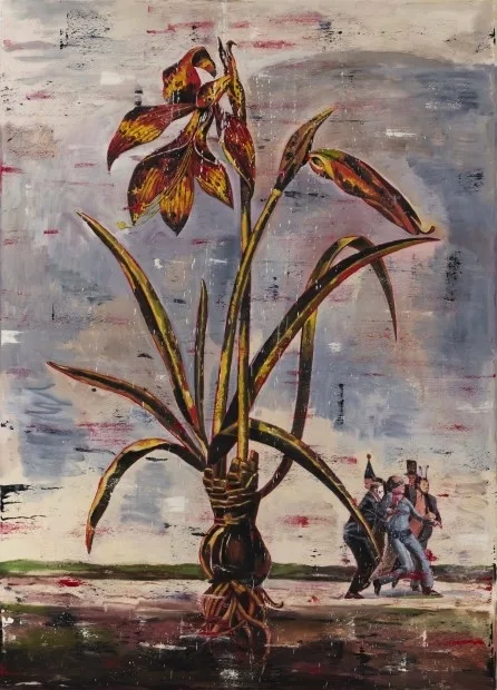 Nicky Nodjoumi - Painting (Jacobean Lily, 2019)