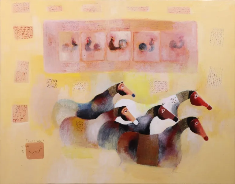 Mohammed Ali Taraghijah - Painting (untitled, 2000)