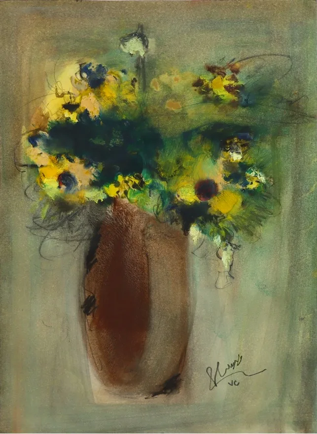 Farideh Lashai - Painting (untitled, 1994)