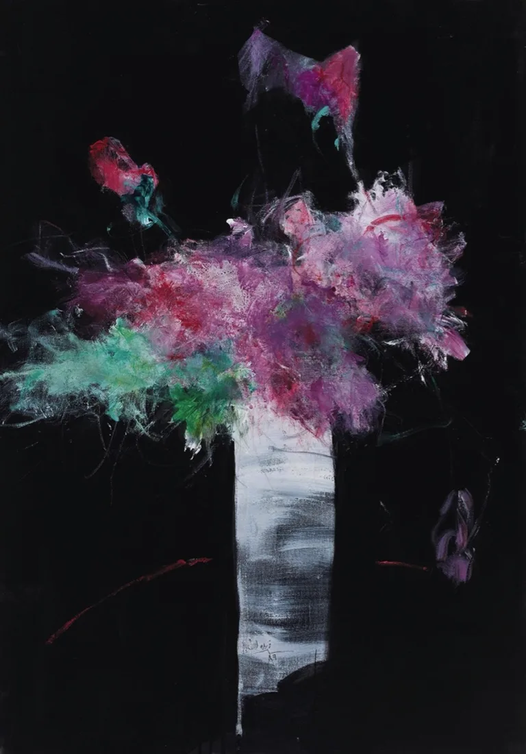 Farideh Lashai - Painting (untitled, 2009)