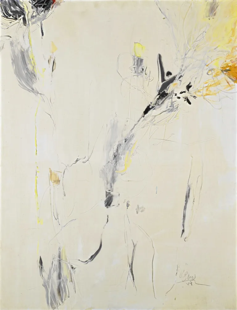 Farideh Lashai - Painting (untitled, 2000)