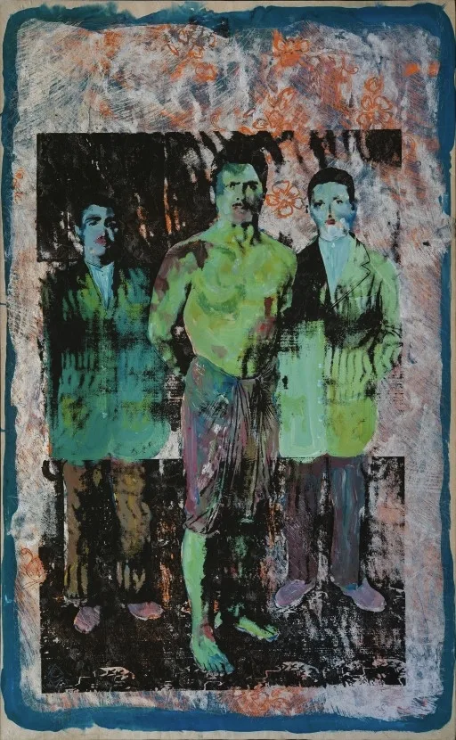 Khosrow Hassanzadeh - Painting (untitled, 2005)