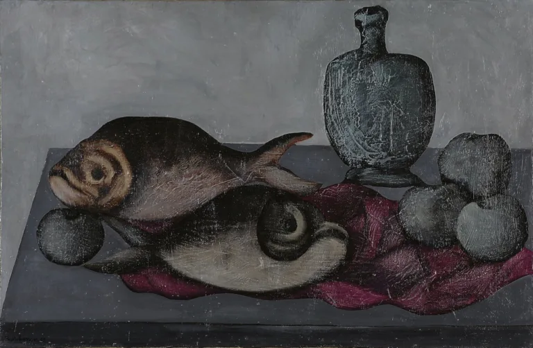 Bahman Mohassess - Painting (Still Life , 1969)