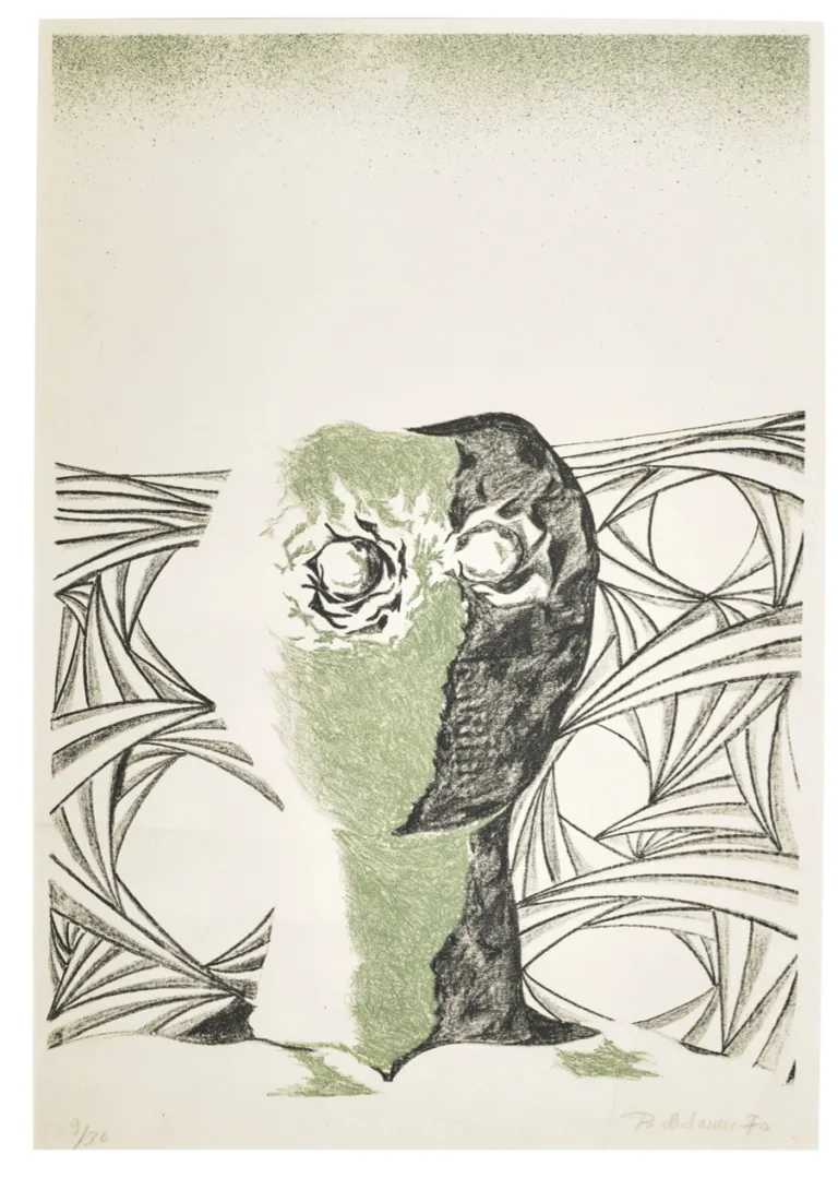 Bahman Mohassess - Print (untitled, 1970)