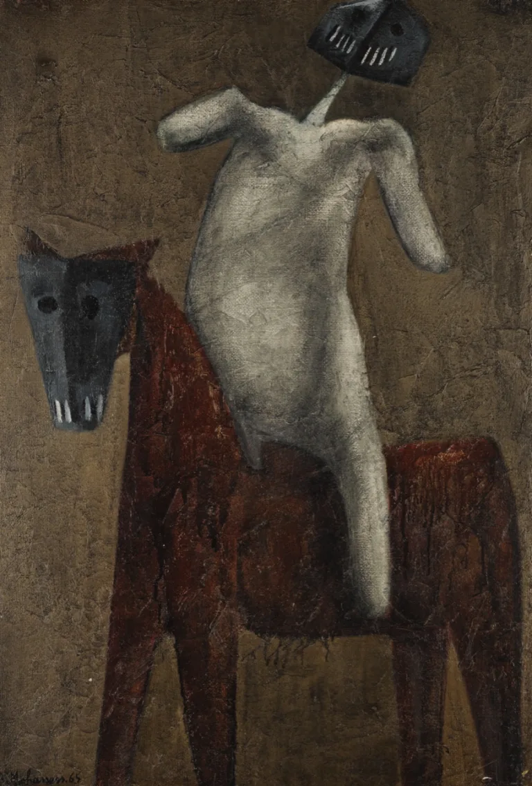 Bahman Mohassess - Painting (untitled, 1965)