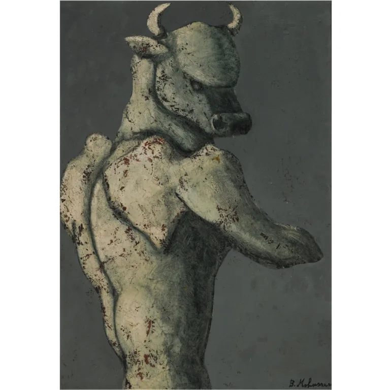 Bahman Mohassess - Painting (Minotauro, 1966)
